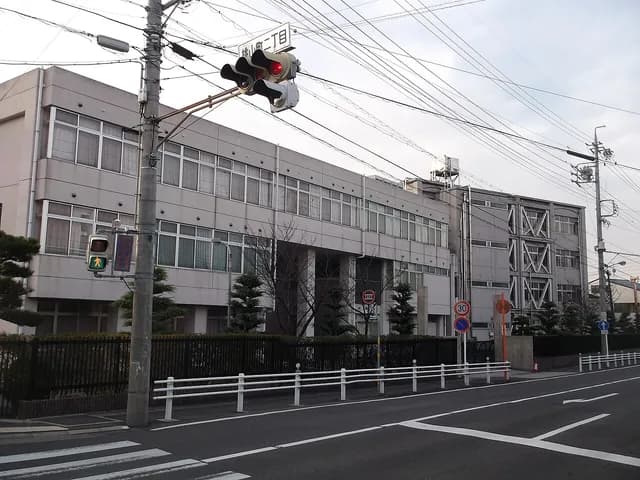 桃陵高校の外観