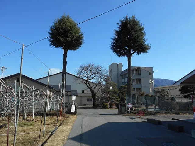 赤穂高校の外観