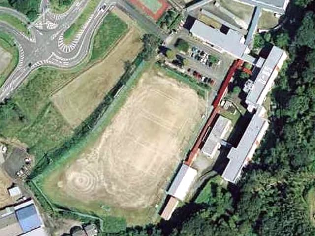 あけぼの学園高校の外観