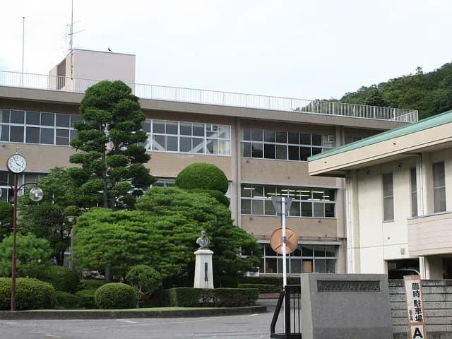 足利工業高校の外観