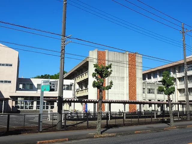 坂東清風高校の外観