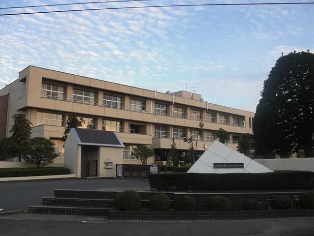 藤代紫水高校の外観