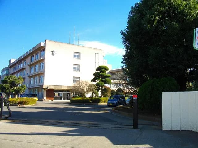 船橋古和釜高校の外観