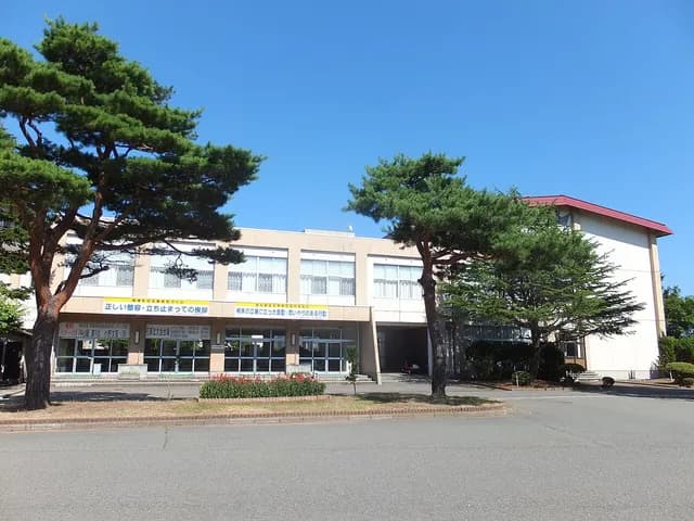 五城目高校の外観
