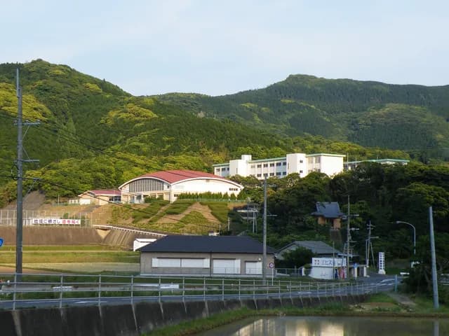 平戸高校の外観