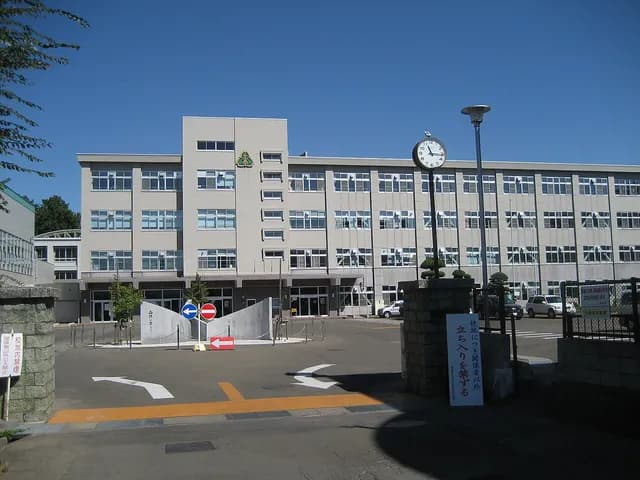 弘前工業高校の外観