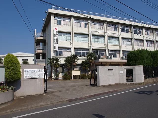 保谷高校の外観