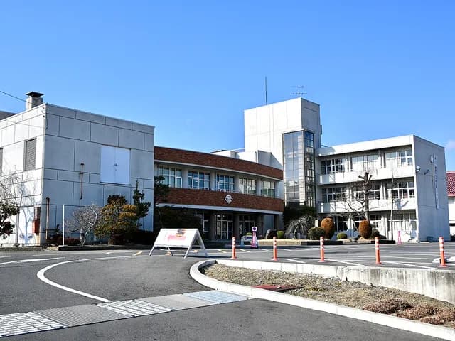 石巻西高校の外観