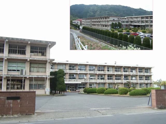 岩国高校の外観