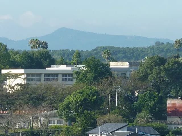 門川高校の外観