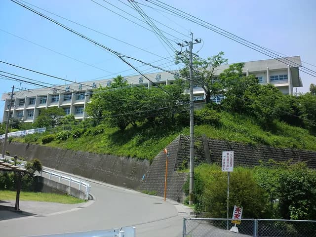 鹿児島商業高校の外観