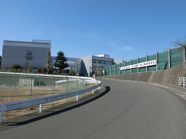 掛川東高校の外観