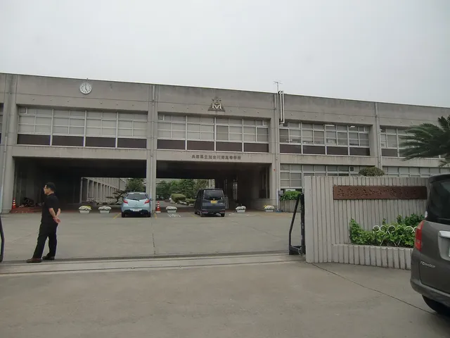 加古川南高校の外観