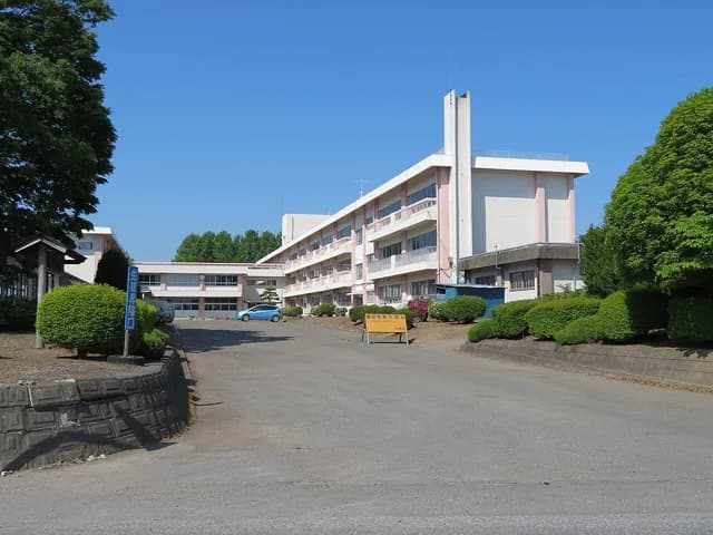 加美農業高校の外観