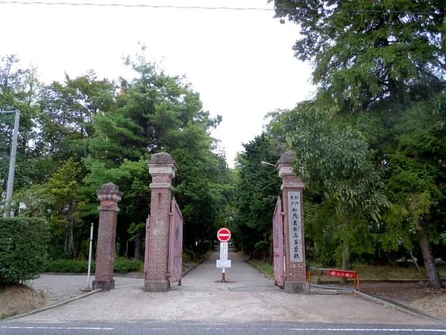 加茂農林高校の外観