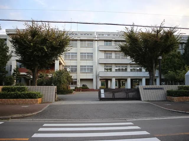 春日井南高校の外観