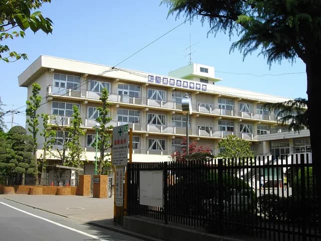川越総合高校の外観