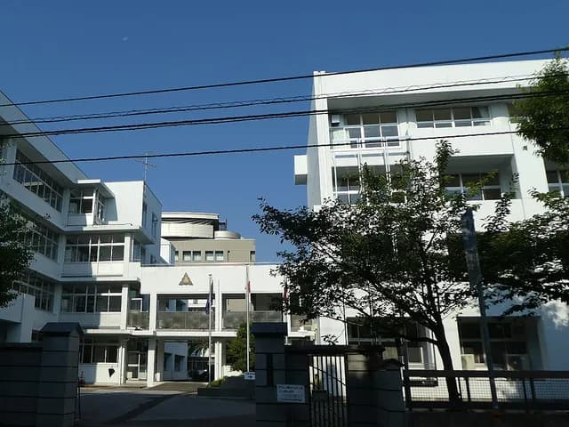 高知丸の内高校の外観
