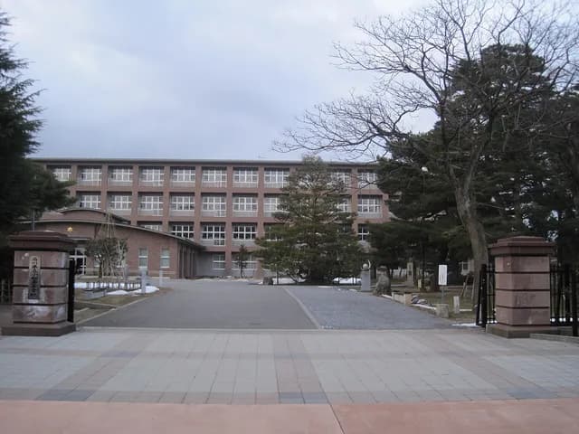 小松高校の外観