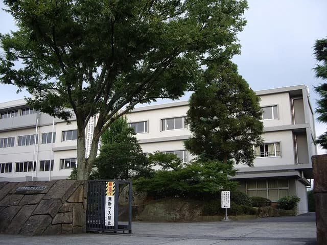 琴平高校の外観
