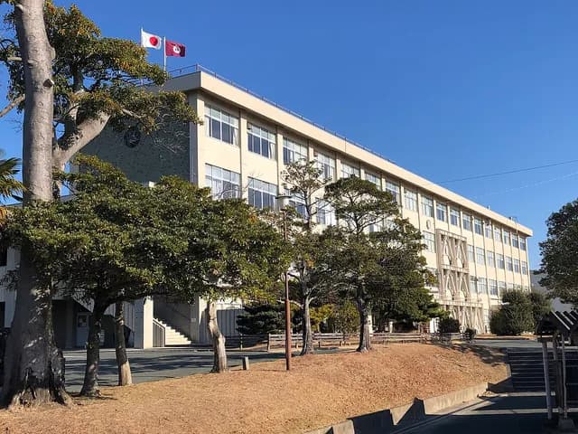 小坂井高校の外観