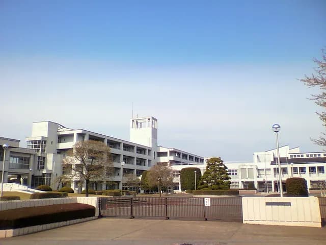 茎崎高校の外観