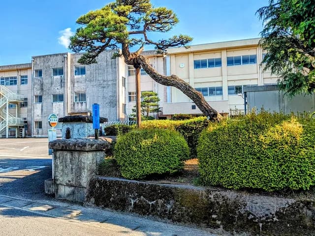 黒羽高校の外観