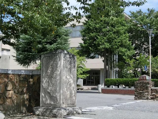 松本工業高校の外観
