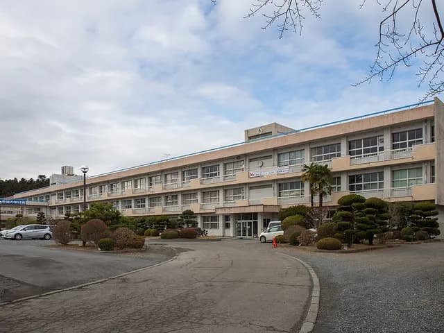 南三陸高校の外観