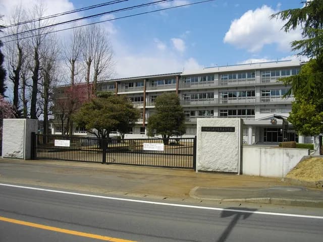 水戸農業高校の外観