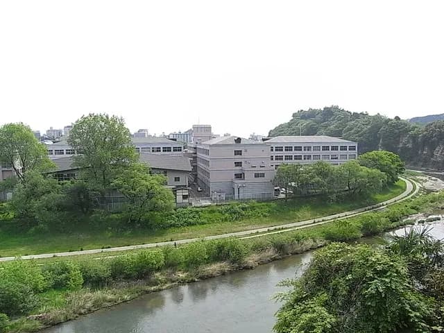 宮城県工業高校の外観