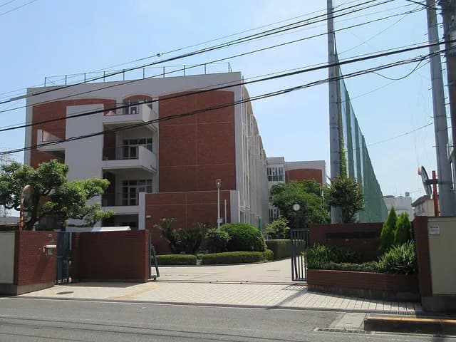 守口東高校の外観