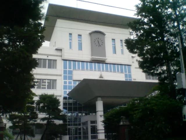 盛岡第一高校の外観