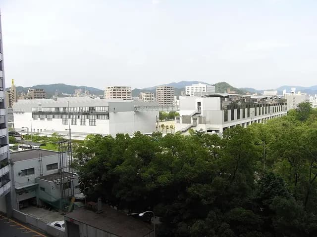 基町高校の外観