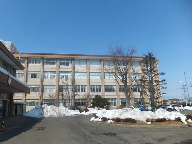 長野東高校の外観