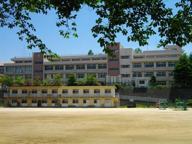 流山おおたかの森高校の外観