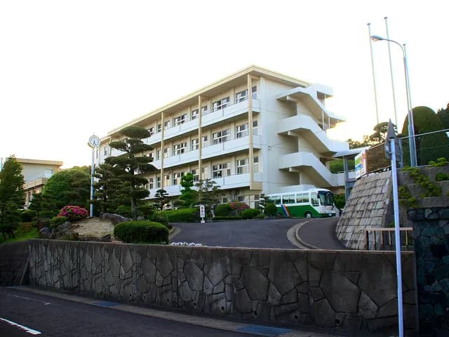 西彼杵高校の外観