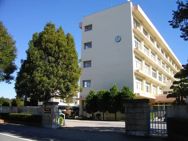 野田中央高校の外観
