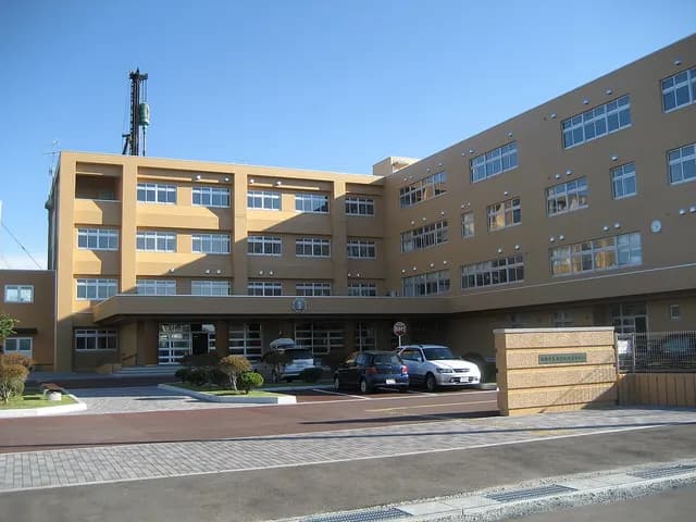 能代松陽高校の外観