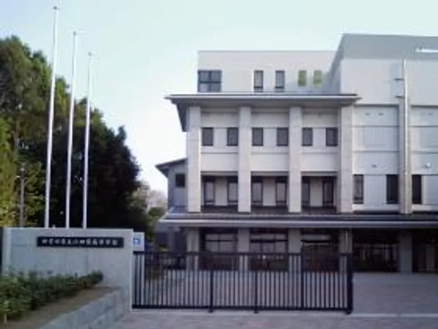 小田原高校の外観