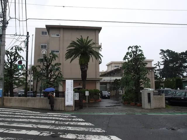 小田原東高校の外観
