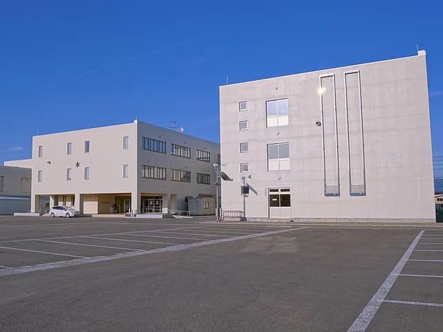 大曲高校の外観