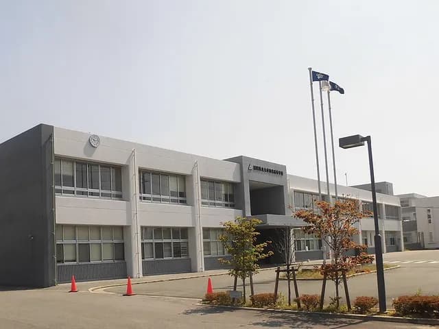 大牟田北高校の外観