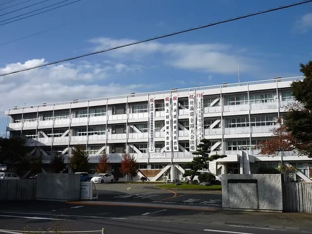 太田第一高校の外観