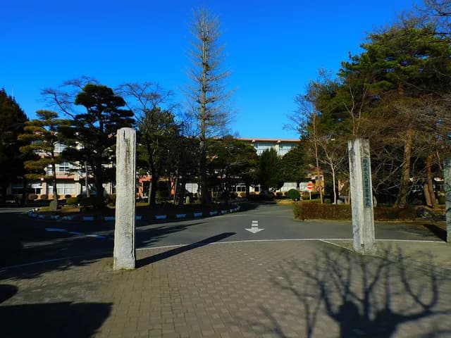 大田原高校の外観