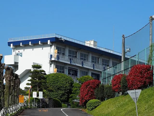 小瀬高校の外観