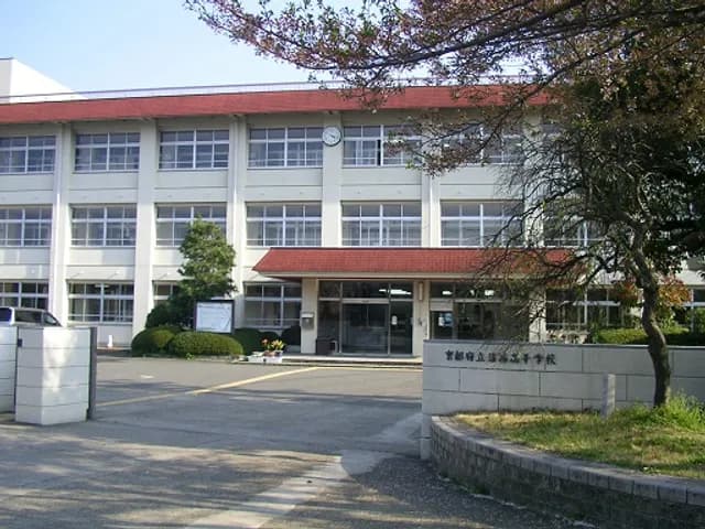 洛西高校の外観