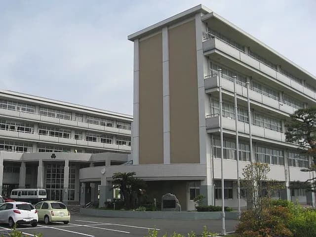 相良高校の外観