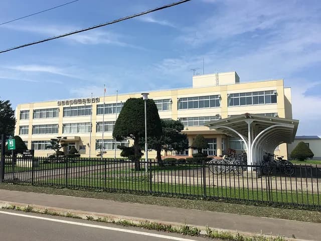 佐呂間高校の外観