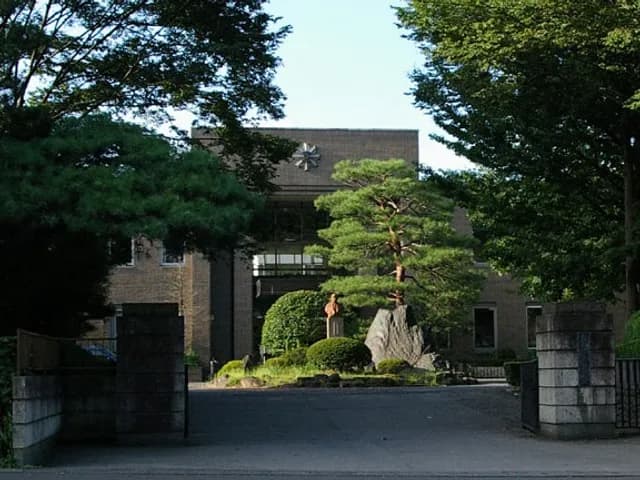 仙台第二高校の外観
